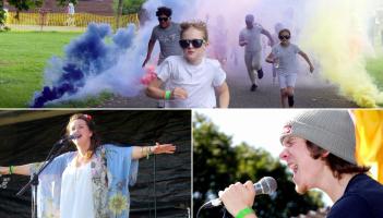 ndg bid music day colour run composite