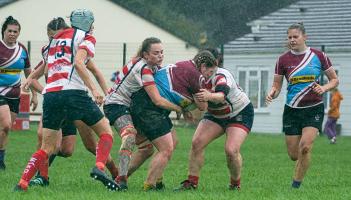 Bideford Ladies win at Bude. Pic from Kevin Crowl