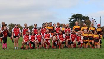 Girls Rugby at Barnstaple