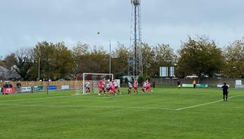 Bideford v Malvern Town. Image from Bideford AFC