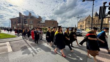 Petroc-UGM graduation procession 5