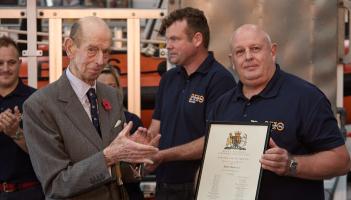 Appledore RNLI Duke of Kent service credit RNLI-Twonames_Photography