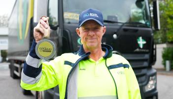 Barnstaple driver London Classics medal 1