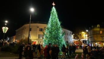 barnstaple xmas lights 2024 credit AW Photographic