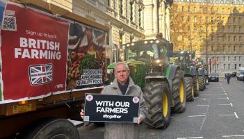 Budget farming protest Geoffrey Cox