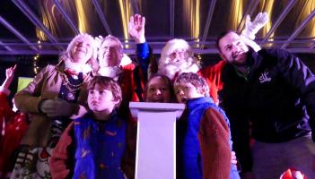 Bideford Christmas lights switch on credit GH