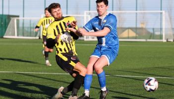 Paignton Saints v Teign Village. Pic from Dave Roach