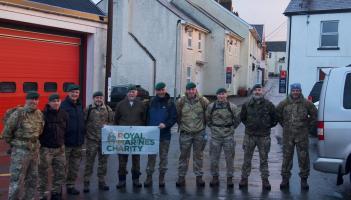 Royal Marines retrace 380-year-old route to site of 'forgotten' Devon disaster
