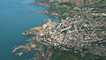 Ilfracombe aerial credit Chris-Geograph