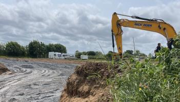 Devon CPRE - the field at Charles soon after the travellers arrived