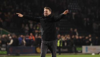 Plymouth Argyle manager Tom Cleverley