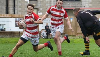 Good form continues for Bideford RFC. Pic from Kevin Crowl