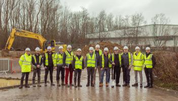 TD Factory breaking ground