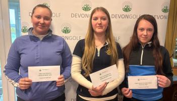 Girls' Order of Merit Belle Tarr (Churston), Emily Goddard (Royal North Devon), Mia Johnstone-Davis (Stover)