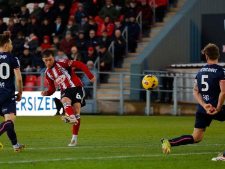 Exeter City beating Stevenage. Pic from PPAUK