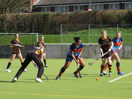 North Devon Ladies 2s in action