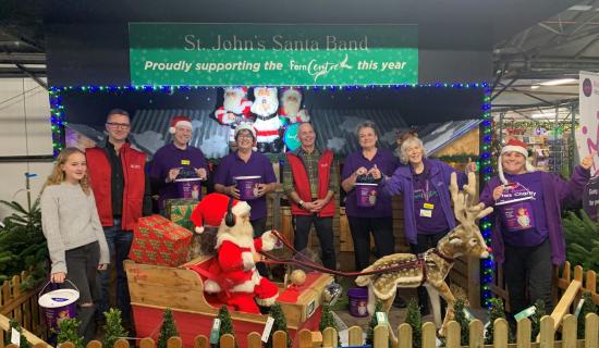 St Johns Santa Band 01