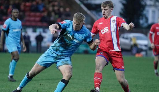 Bideford lose to Hartpury. Pic from Sean Gosling