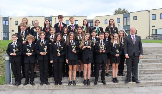 Chulmleigh college Gold Scholars 16.09.2025