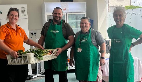 Bideford Food bank staff 3