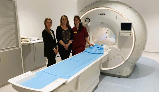 Big boost for North Devon patients as new MRI scanner opens