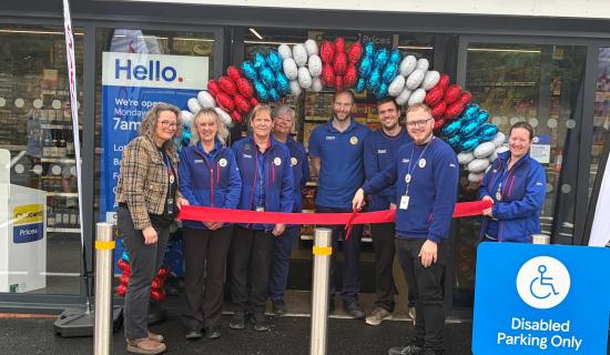 New supermarket opens in North Devon with focus on community funding