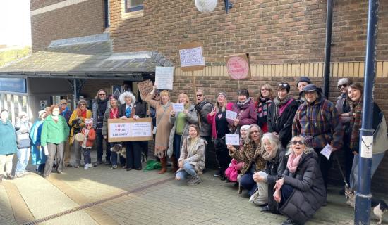 Ilfracombe love your library gathering