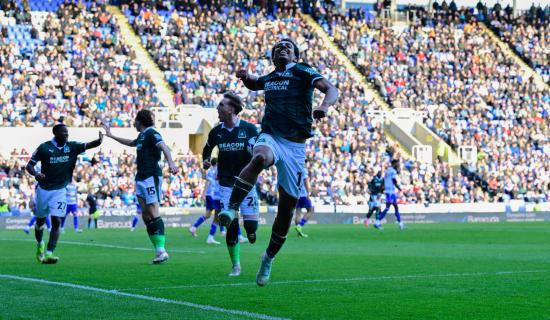 Goal celebrations for Caleb Watts. Pic from PPAUK