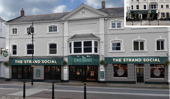 Strand Social graphic credit Amber Pubs