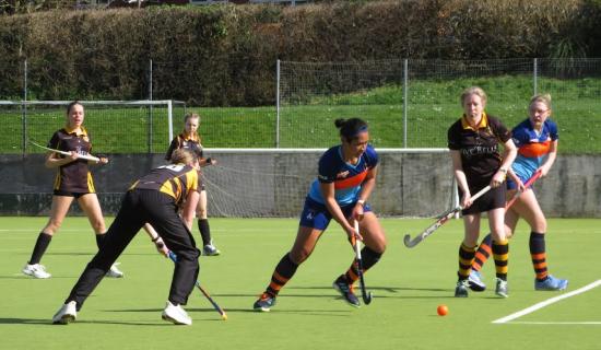 North Devon Ladies 2s in action