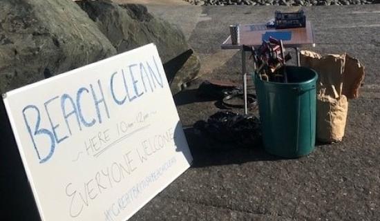 beach clean
