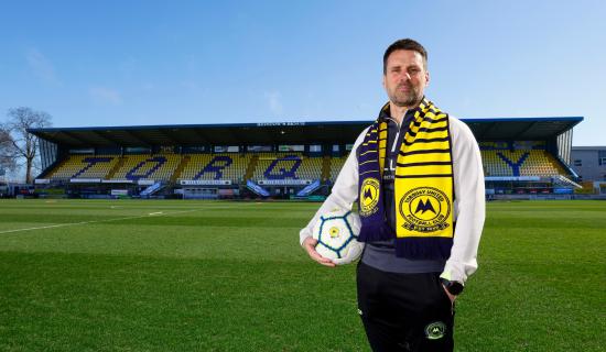 Welcome to Plainmoor Jimmy Ball. Pic from PPAUK