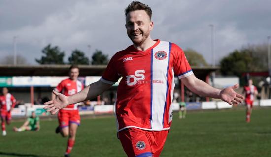 Celebrations for Bideford AFC