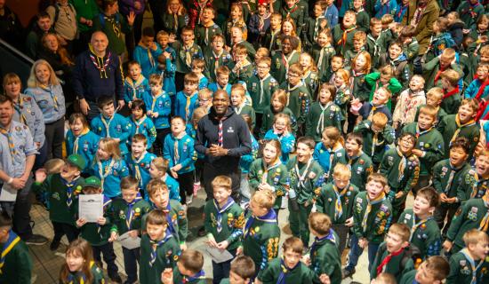 Dwayne at National Space Activity Day