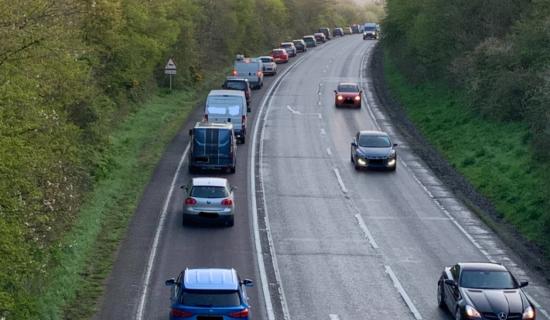 A39 traffic credit David Knight