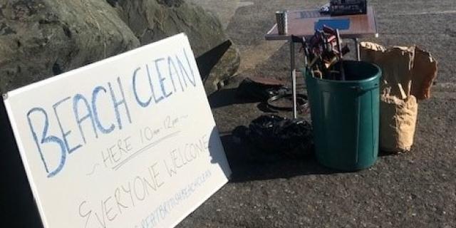 beach clean