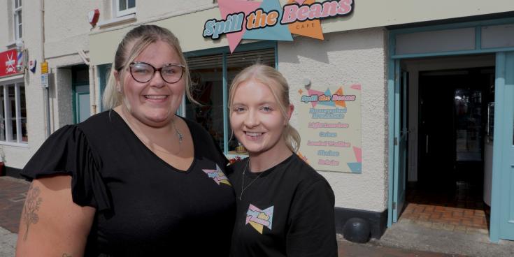 Local girls ‘Spill the Beans’ on new business venture