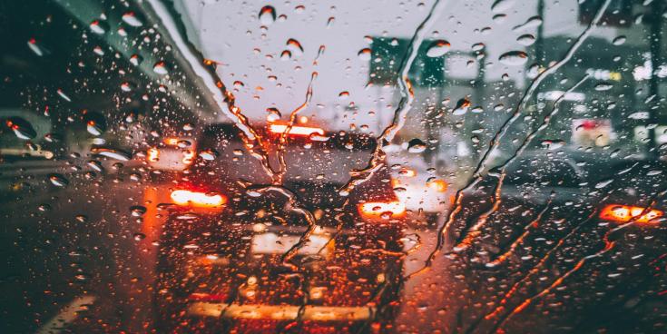 Driving in the rain