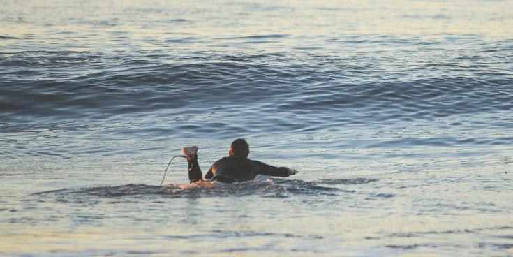 Surfing Croyde Bay