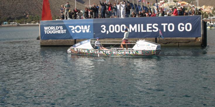 Atlantic Highway team departs