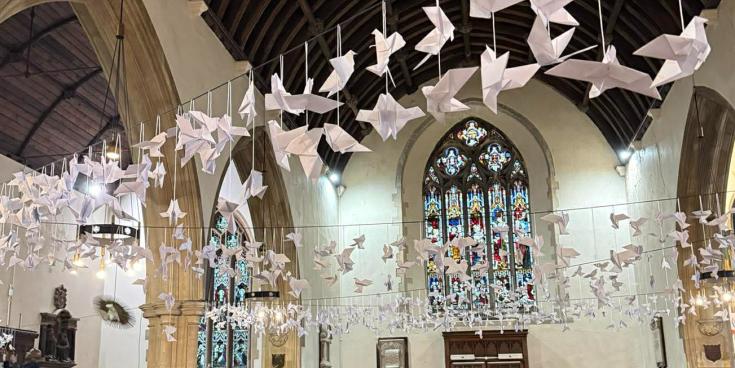 Barnstaple doves installation (7)