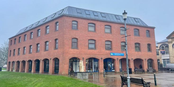 Barnstaple Library credit Viral PR