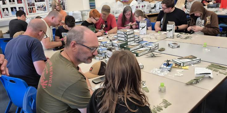 North Devon Model Society workshop