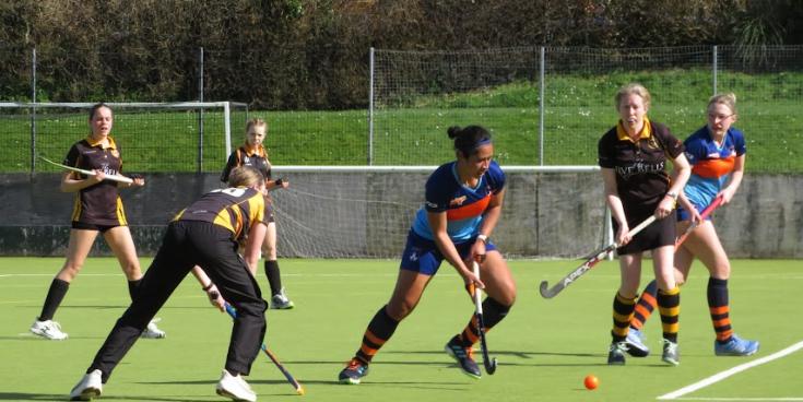 North Devon Ladies 2s in action
