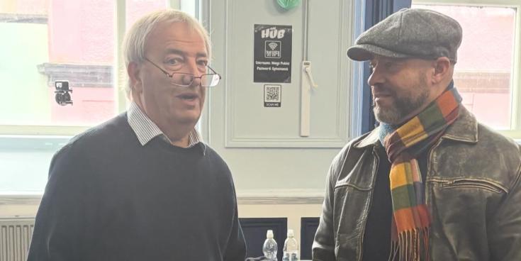 Wings founder Paul-presenter