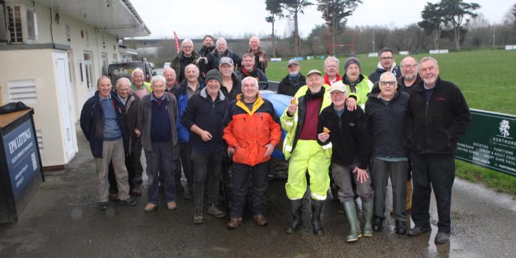 Barnstaple school reunion-rugby club volunteers credit Tony Freeman