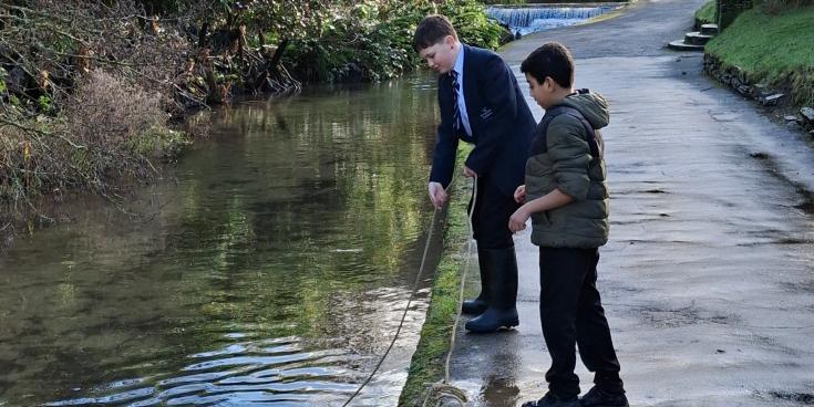 Ilfracombe students are training to protect local waterways CROP