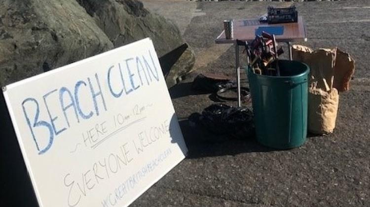 beach clean