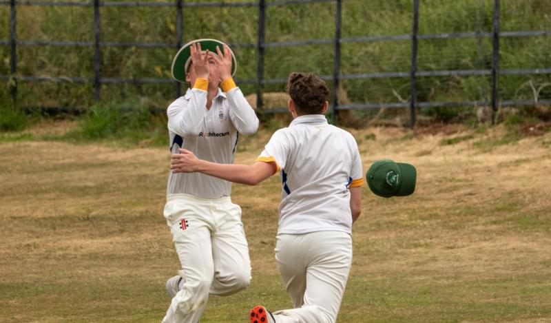 Hats off to catching practise