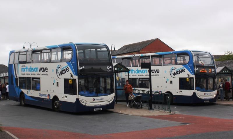 Barnstaple Bus Station - Credit: Geof Sheppard